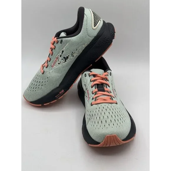 Brooks Ghost 16 Women Running Shoes Surf/Flower/Whitecapsize 8.5 - Picture 12 of 15